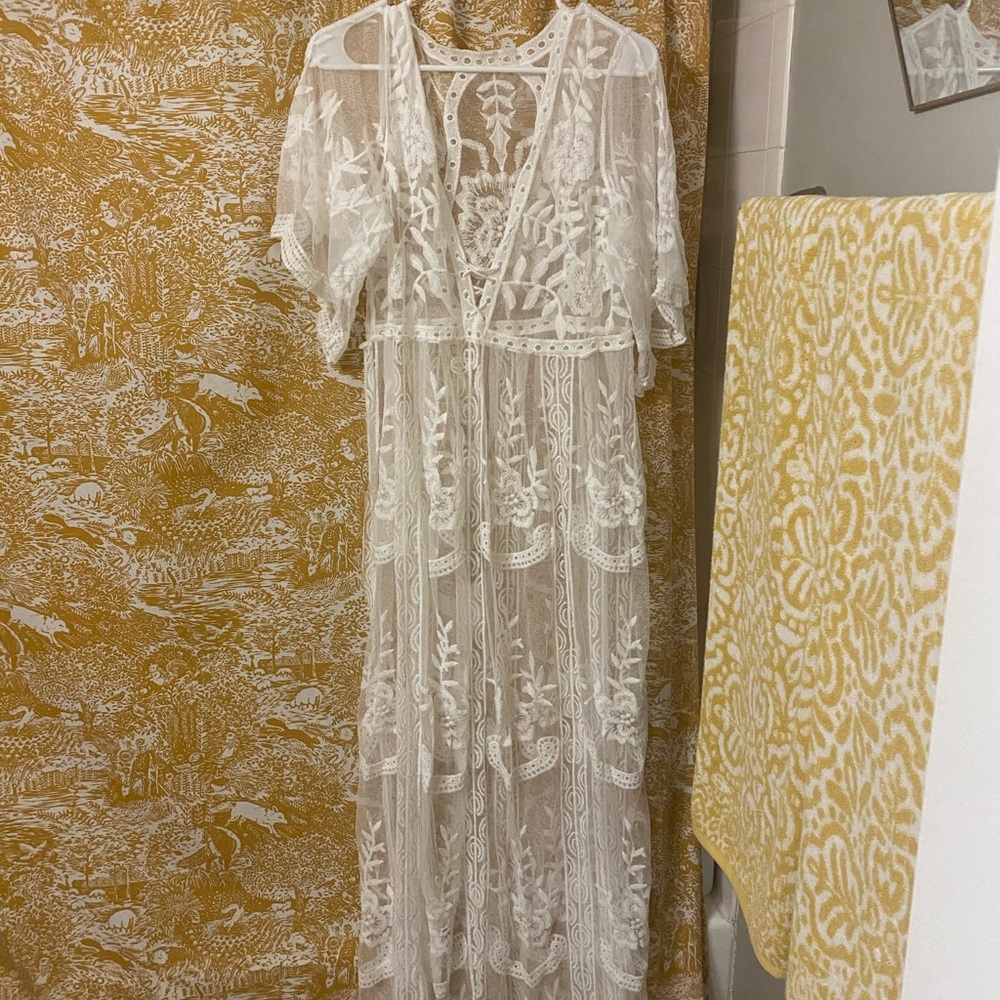 CupShe Boho beach cover up